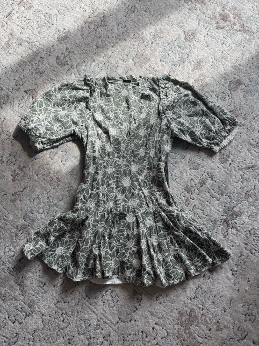 Sandro Audrey Floral Mini Dress